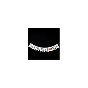 1 Set Customized marry Me Banner.